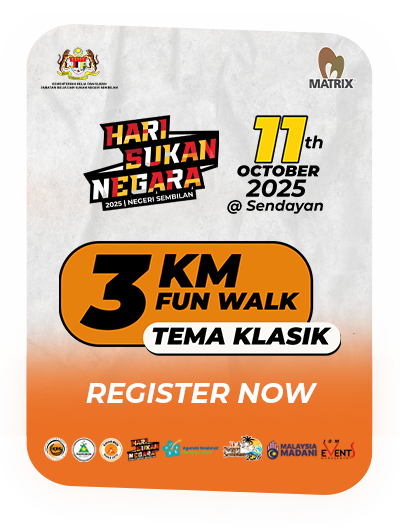 3KM Fun Walk (Klasik) Hari Sukan Negara (Negeri Sembilan)